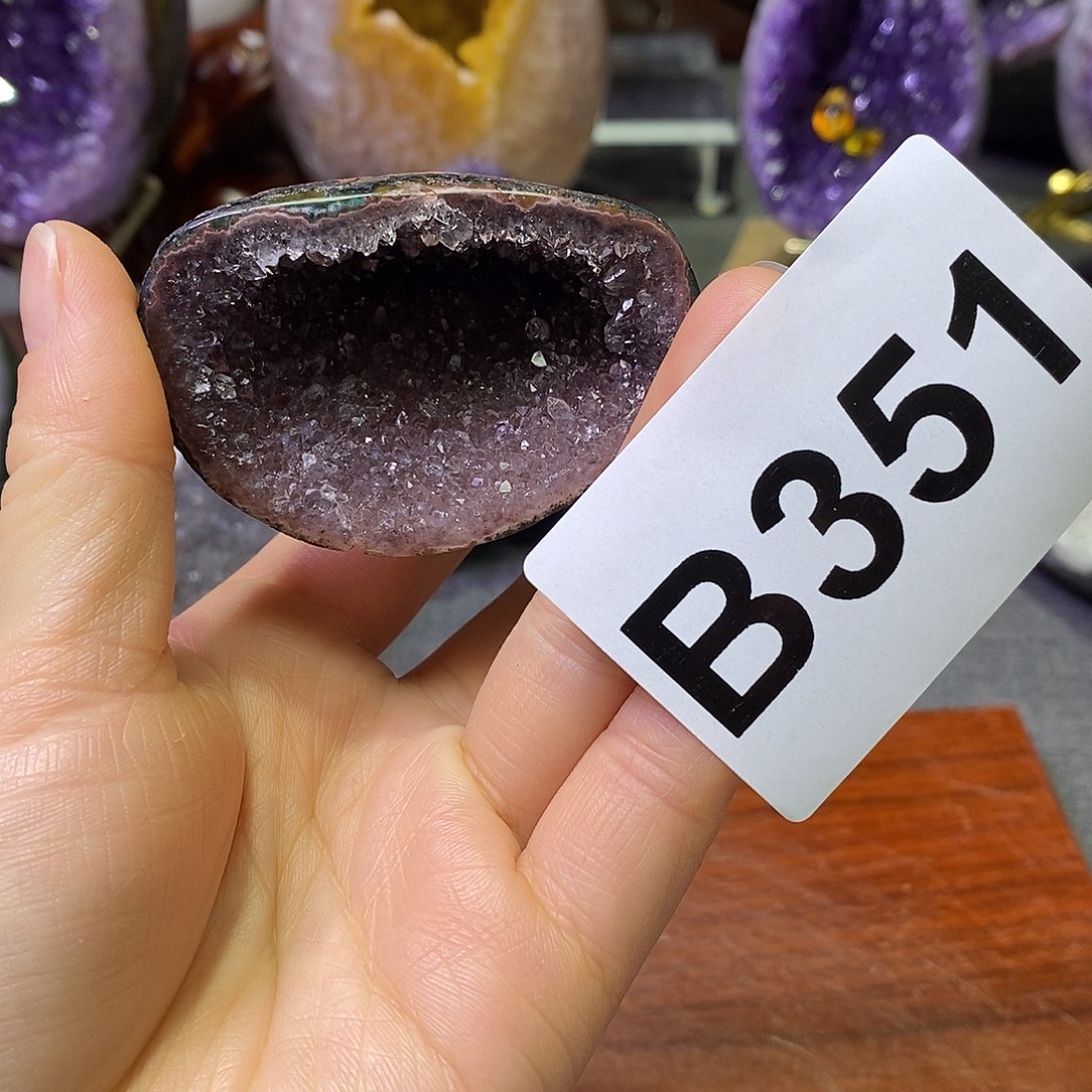 珠宝半成品紫晶未镶嵌