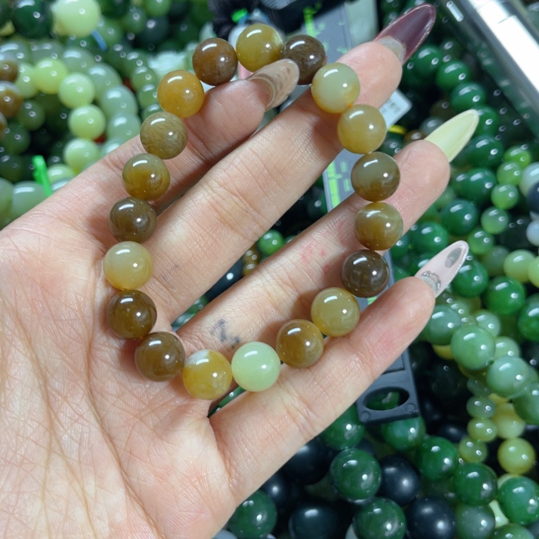 和田玉手链未镶嵌