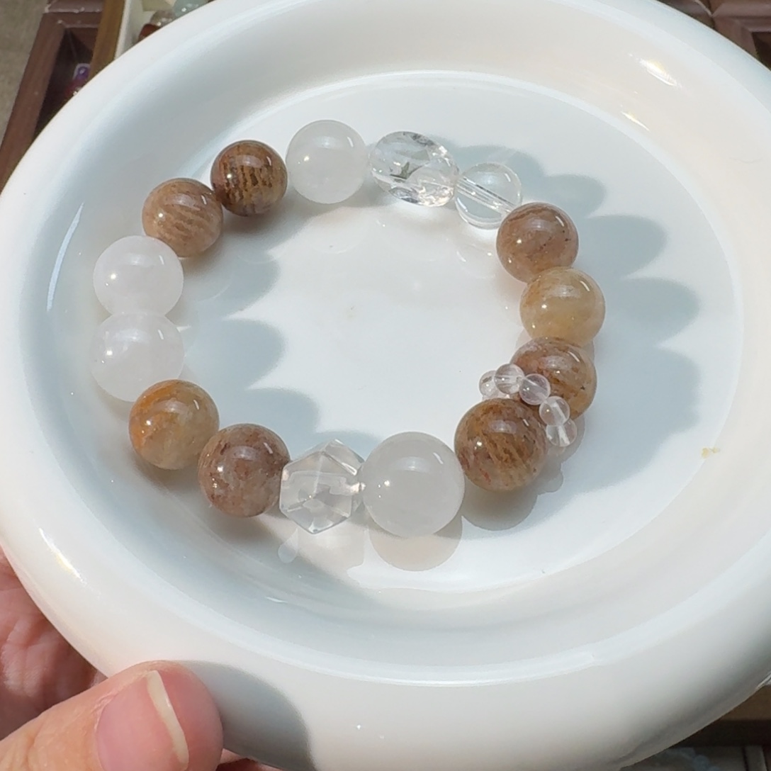 哦***哦手链水晶未镶嵌千层幽灵