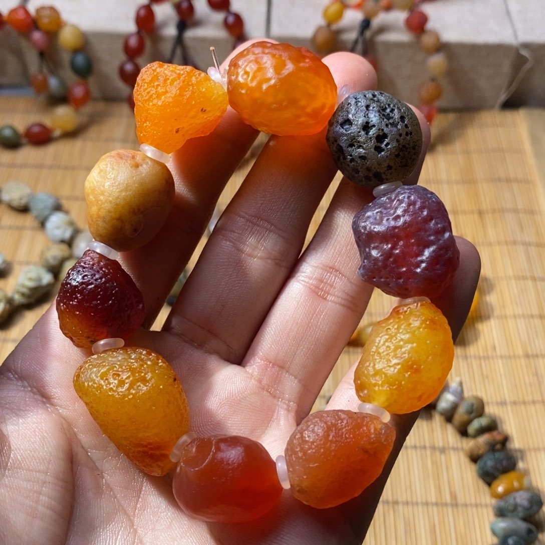 玛瑙/玉髓手链未镶嵌