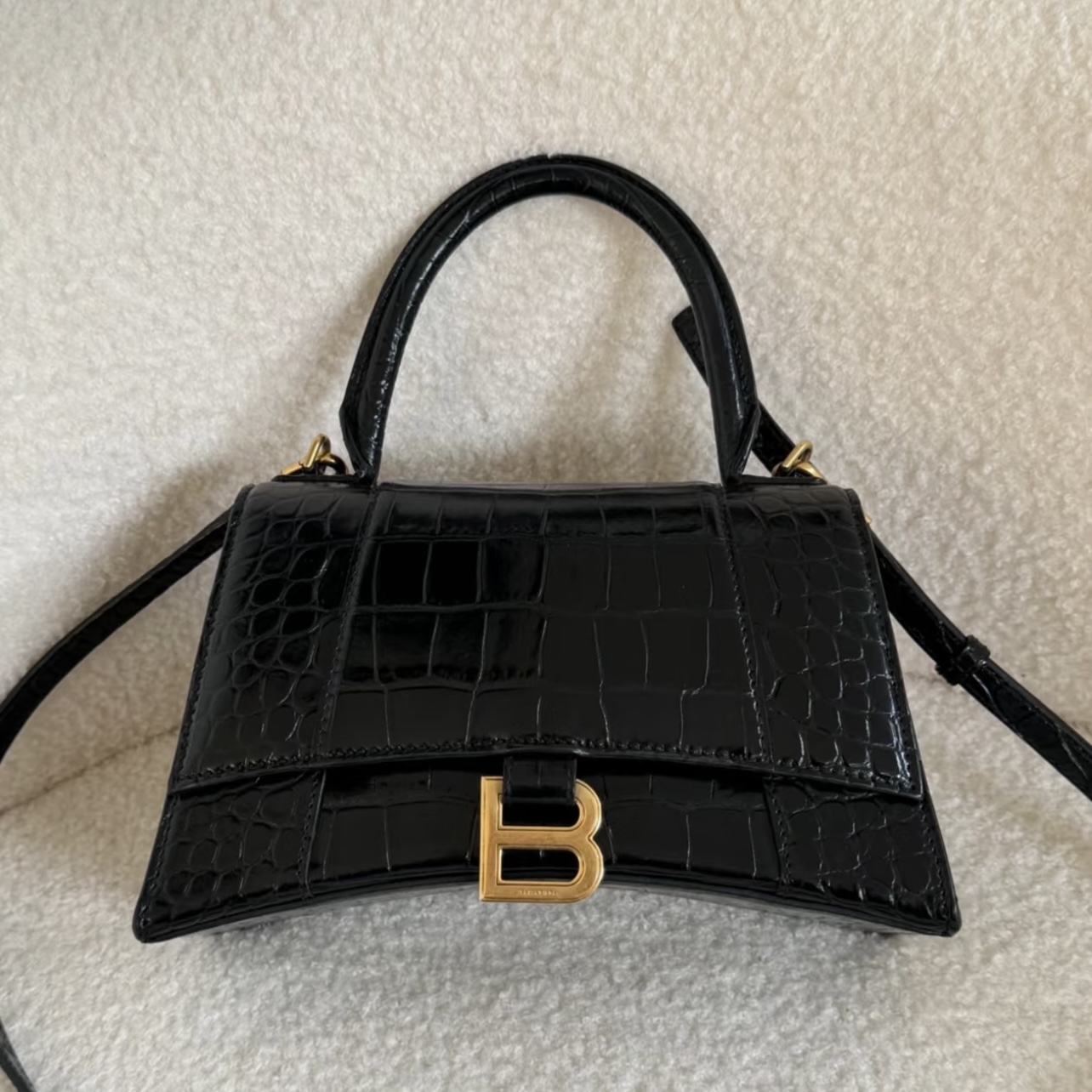 Balenciaga/巴黎世家 单肩包 沙漏s码 mx8728/2510
