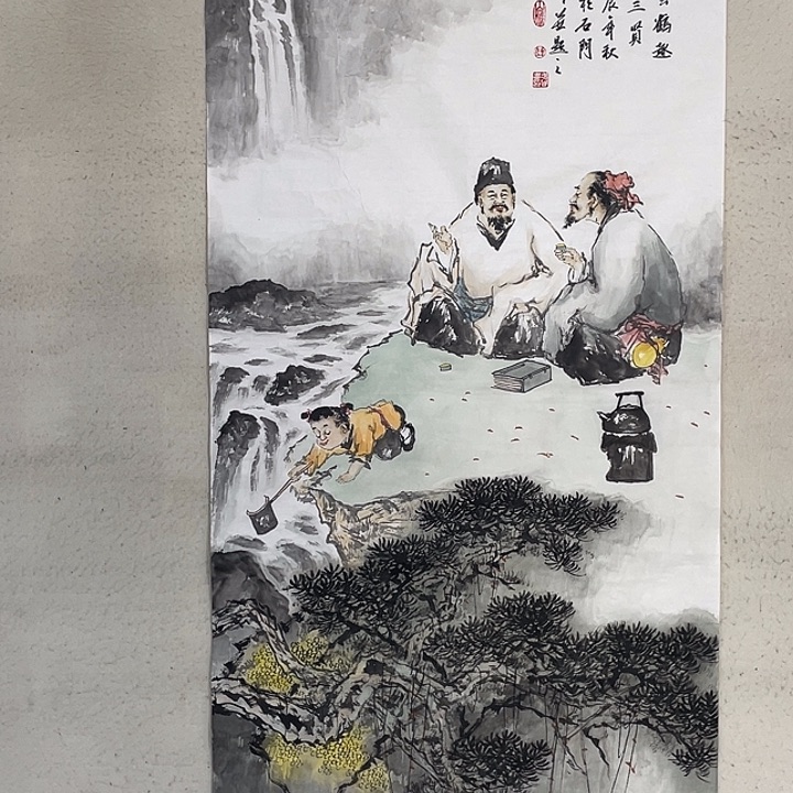 国画国画作品集的故事