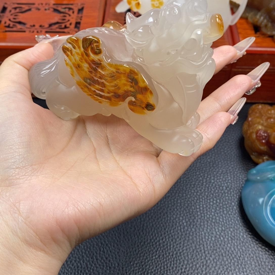 玛瑙/玉髓摆件未镶嵌