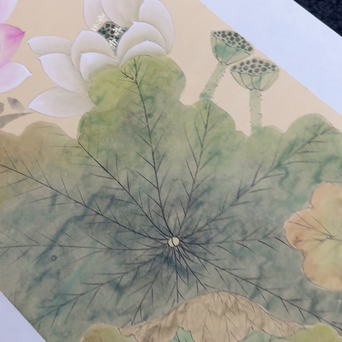 国画纯手绘山水花鸟作品