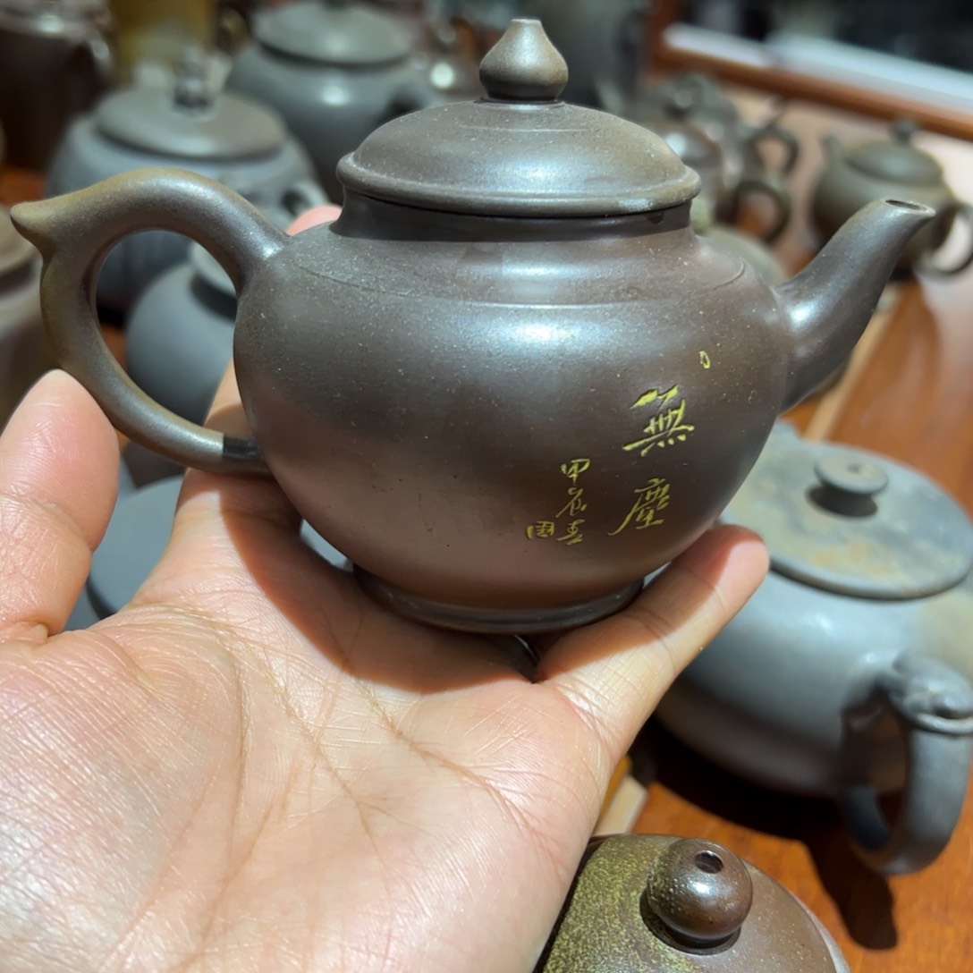 贵台龙窑柴烧茶壶12
