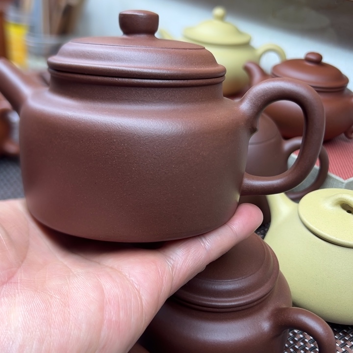 茶壶紫砂一****店 半手制作