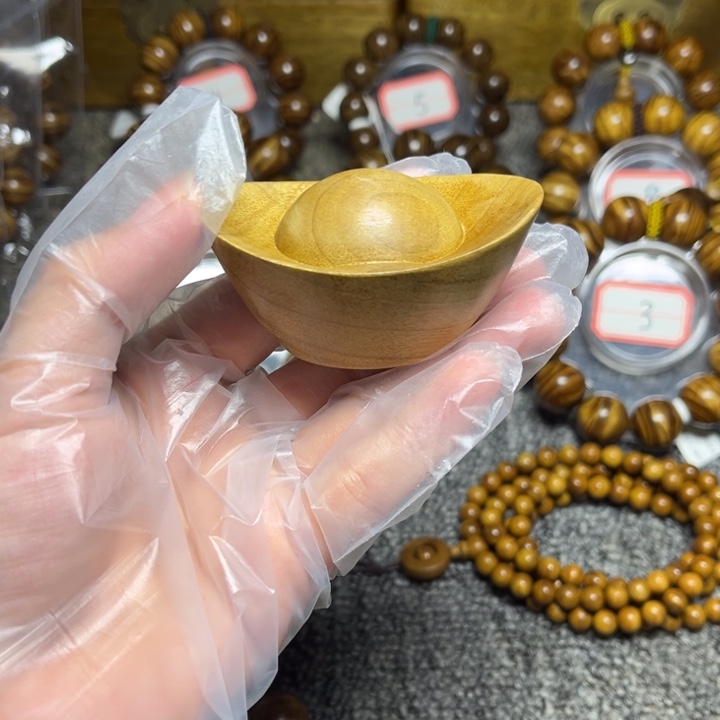 手串/手链楠木（金丝楠）元宝