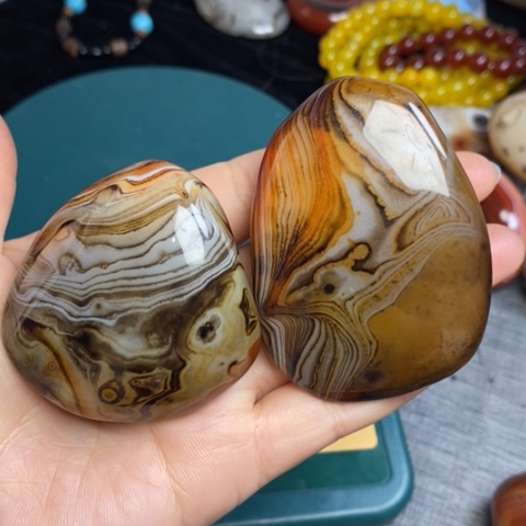 玛瑙/玉髓珠宝奇石未镶嵌妮*