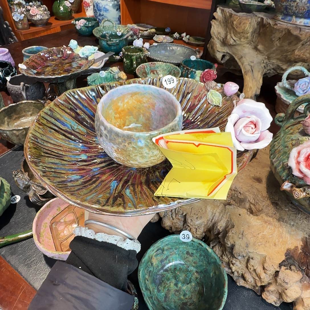 农***花纯手工咖啡杯，餐具