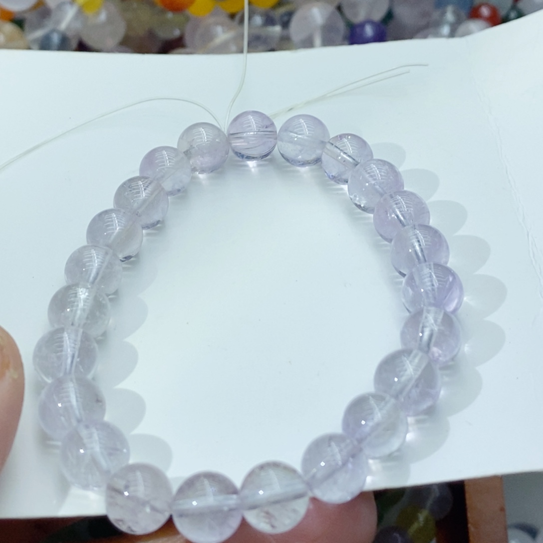 手链烟晶银S800镀金镶嵌