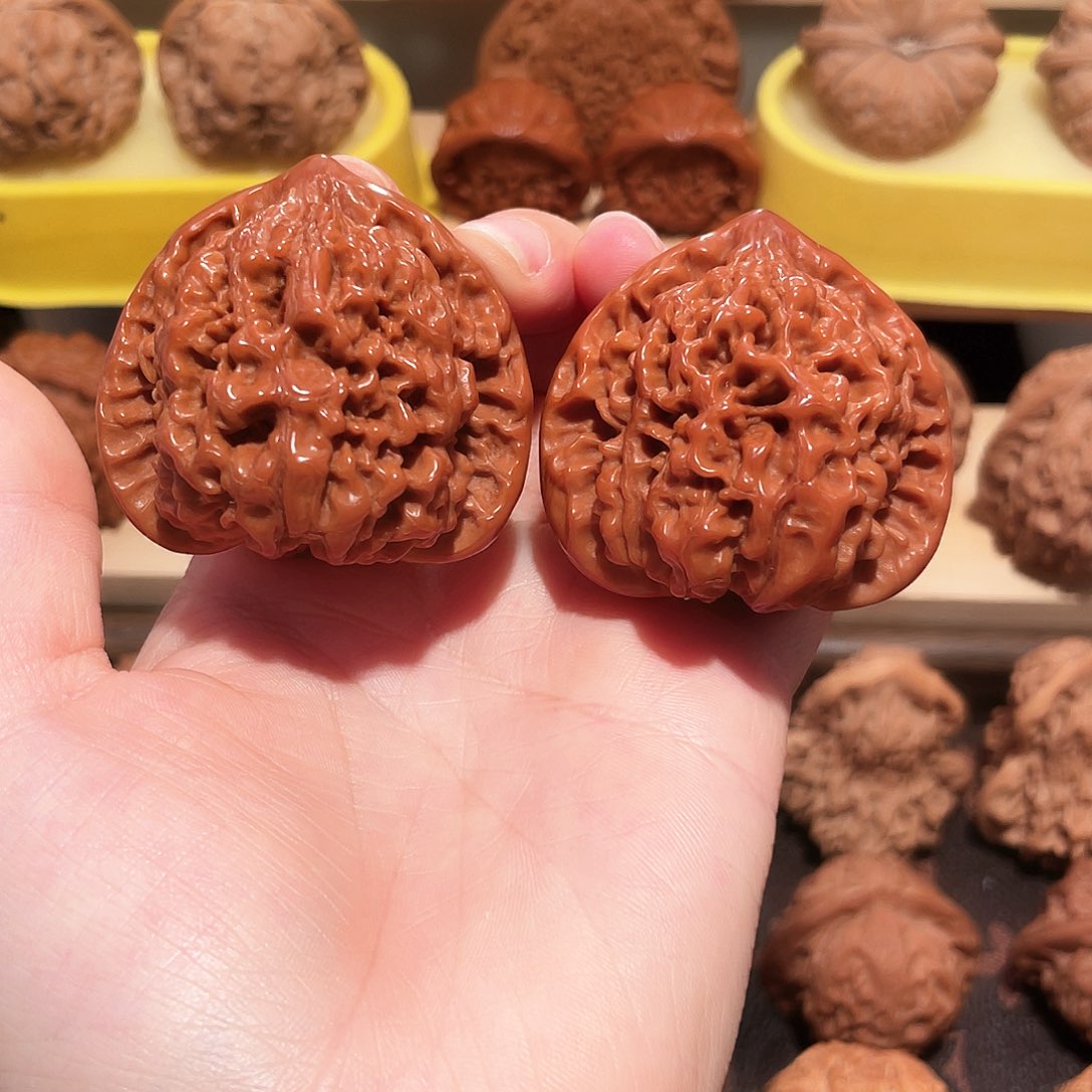 文玩核桃把件官帽44