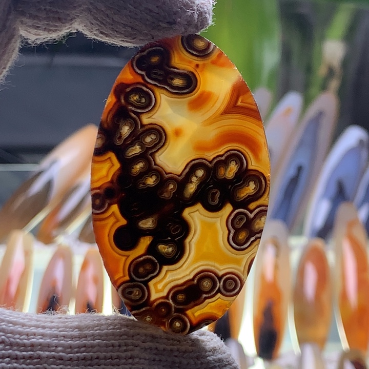 未镶嵌玛瑙/玉髓珠宝半成品59