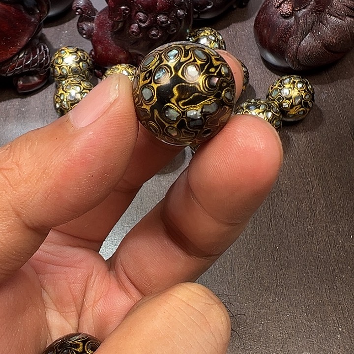 大漆工艺品无事牌好的2.0