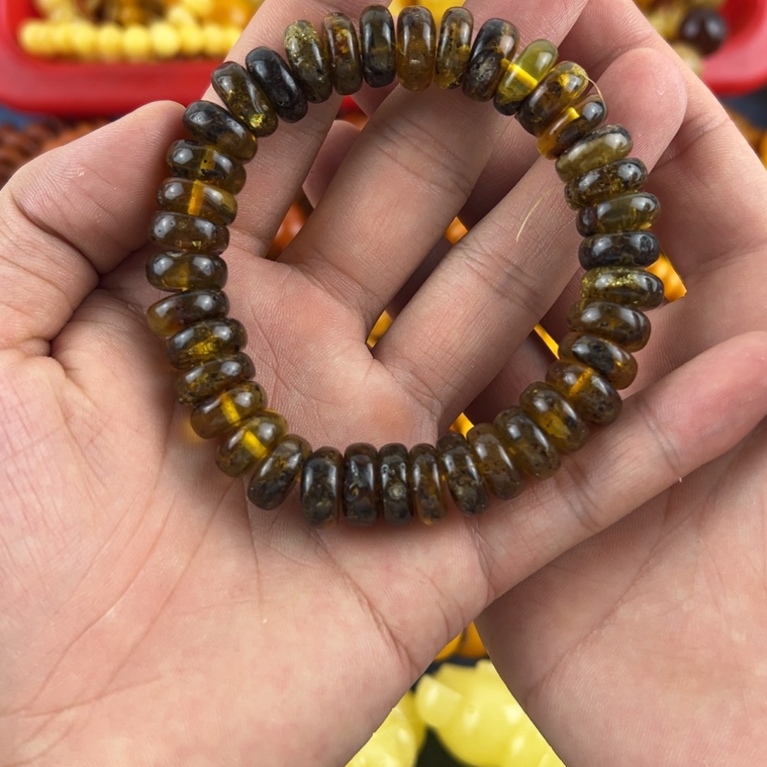 琥珀未镶嵌珠宝奇石