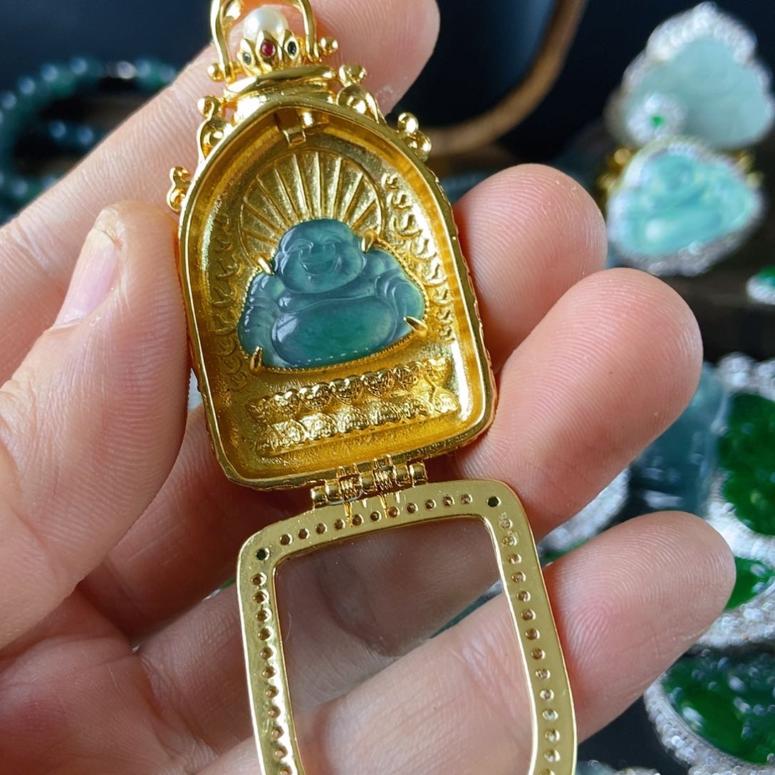 翡翠吊坠(不含链)未镶嵌025吊坠