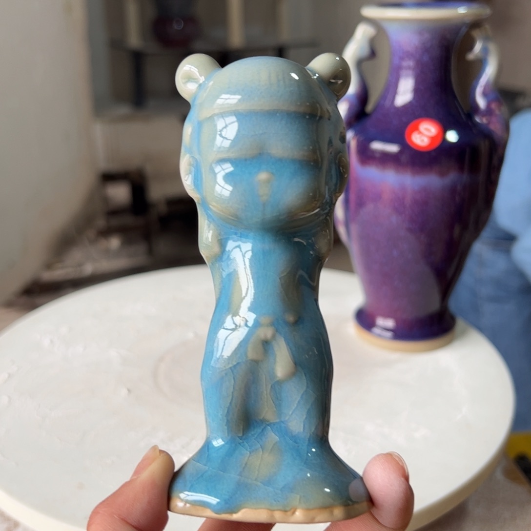 摆件郑家钧窑摆件