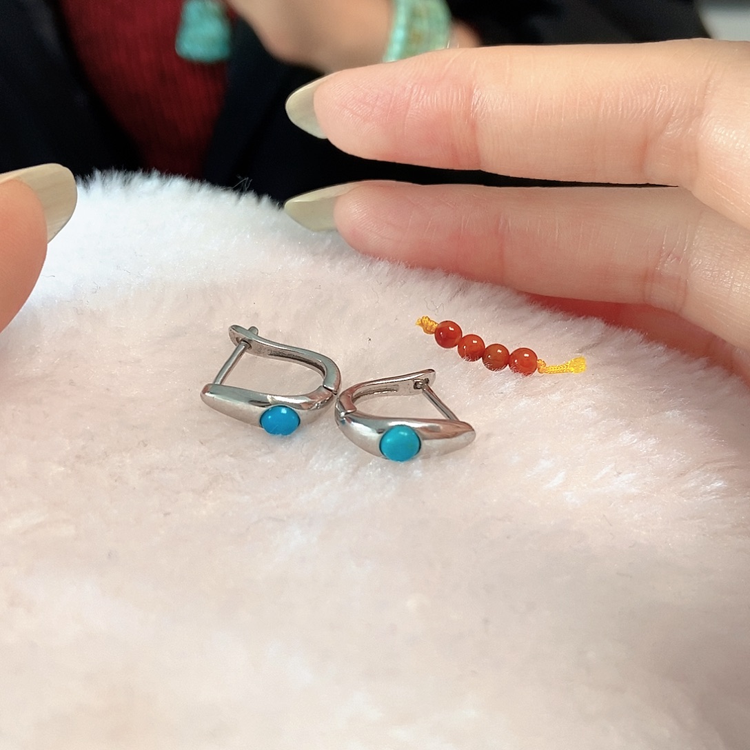 南红玛瑙银S925镶嵌珠宝奇石