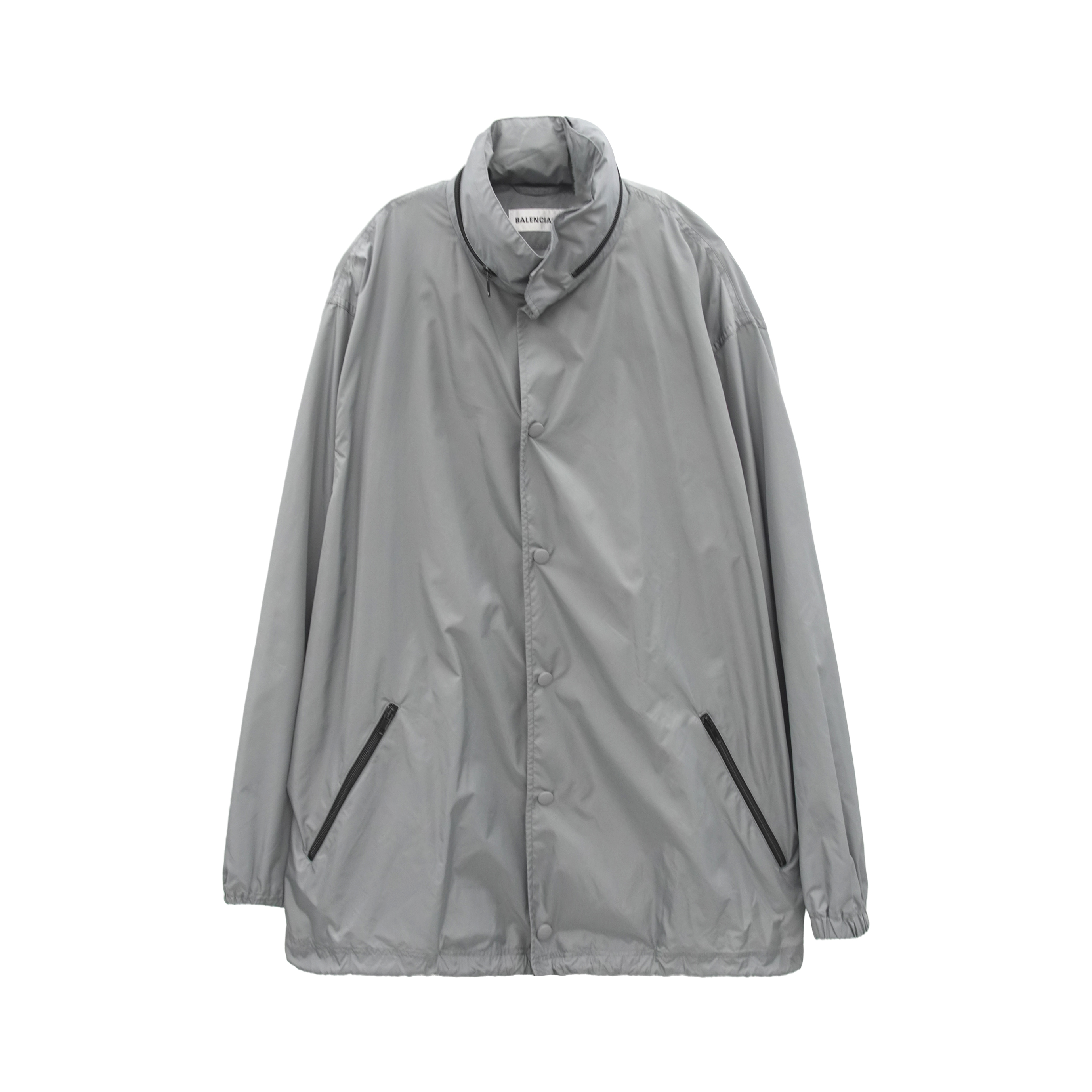 未使用 Balenciaga/巴黎世家 背后印花logo内里连帽宽松外套