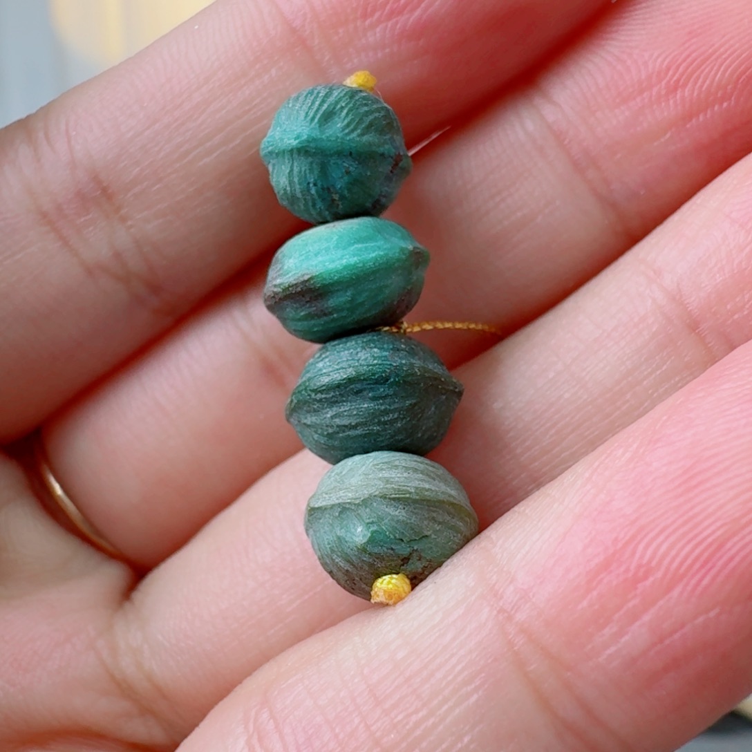 绿松石未镶嵌挂件