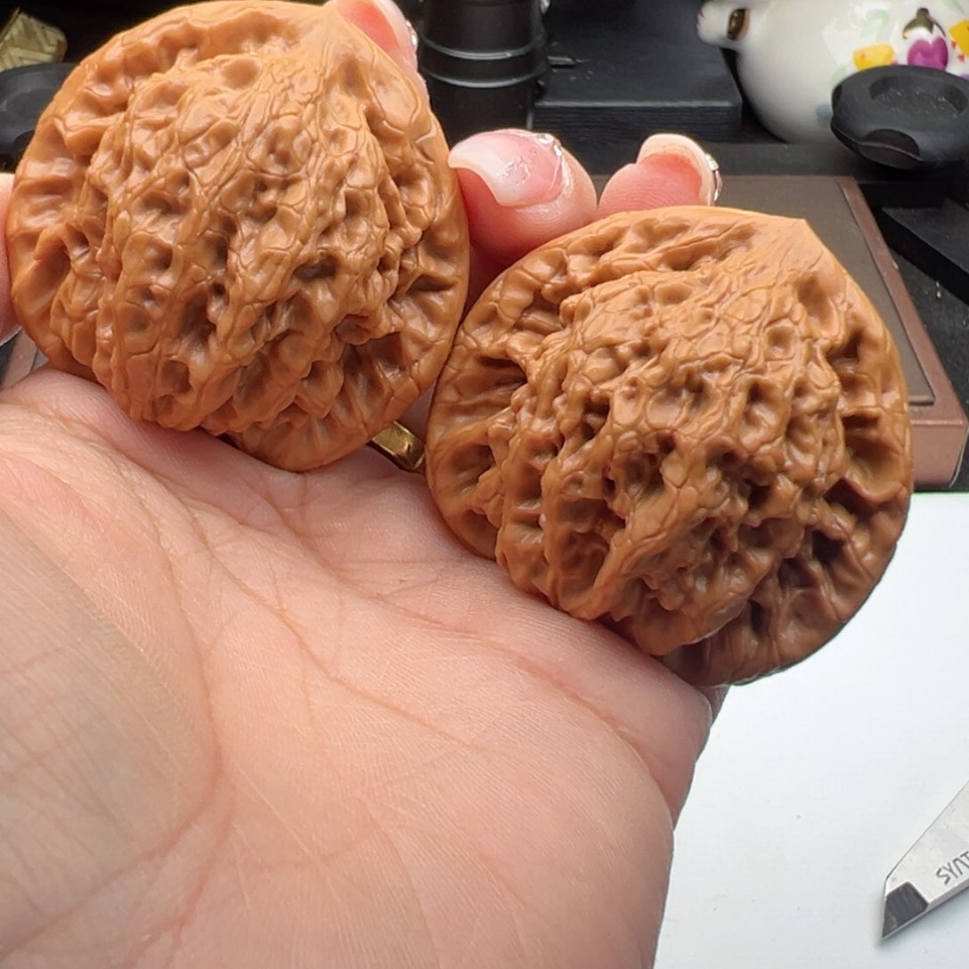 文玩核桃把件金公子46