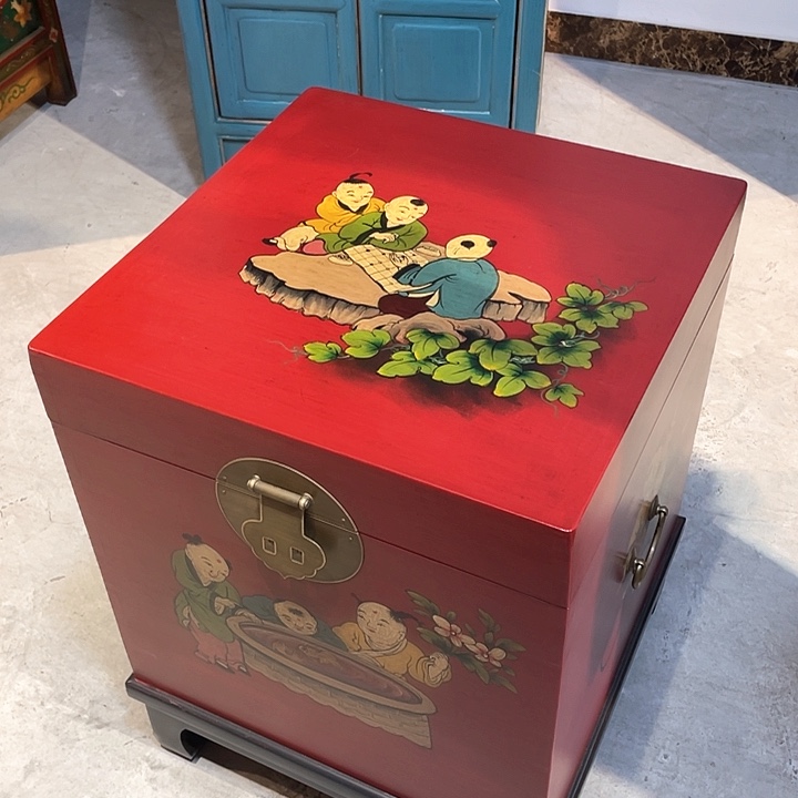 木（非红木类）香樟木箱子45×45×60