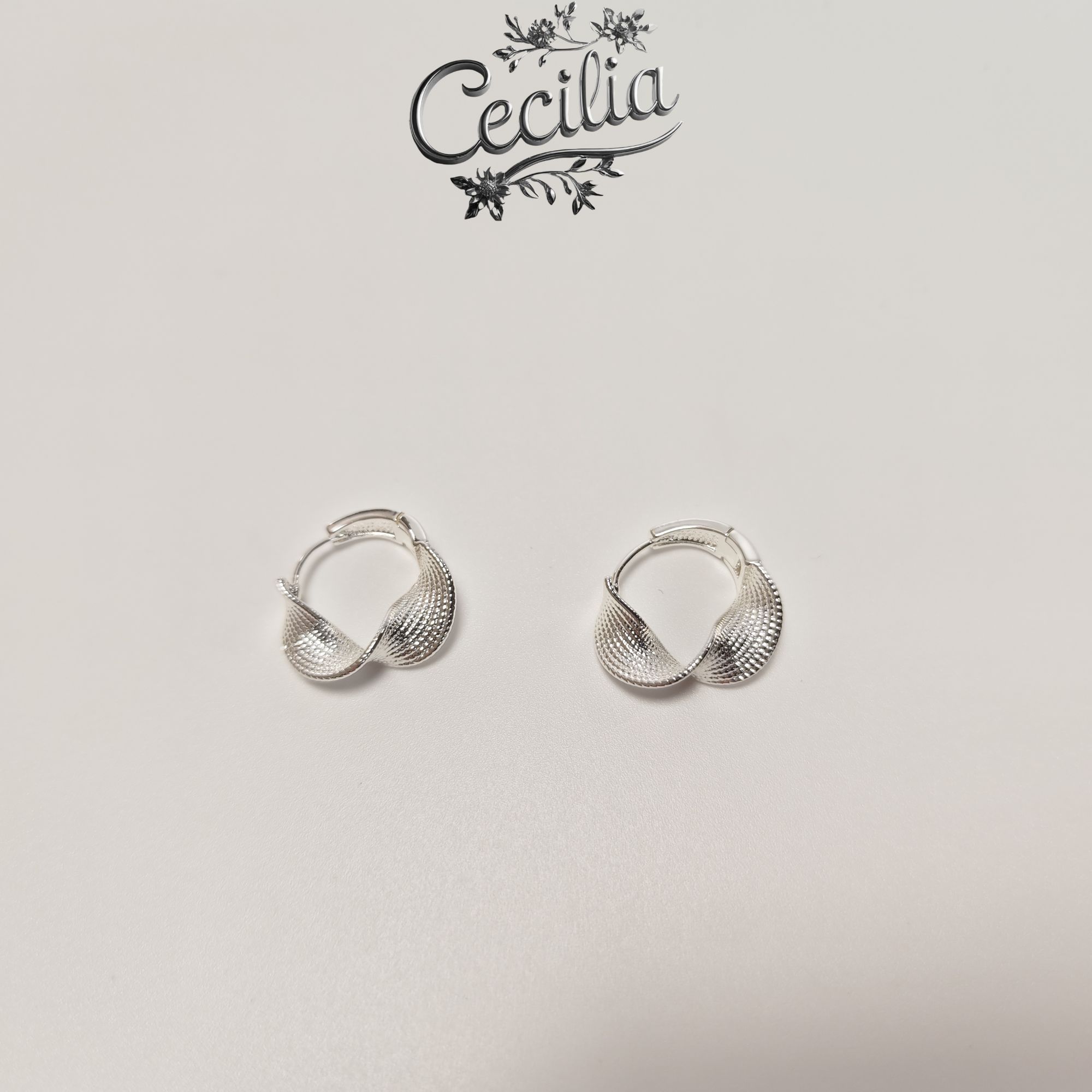 铜合金锆石耳饰 Cecilia时尚休闲百搭高定耳扣D-E53