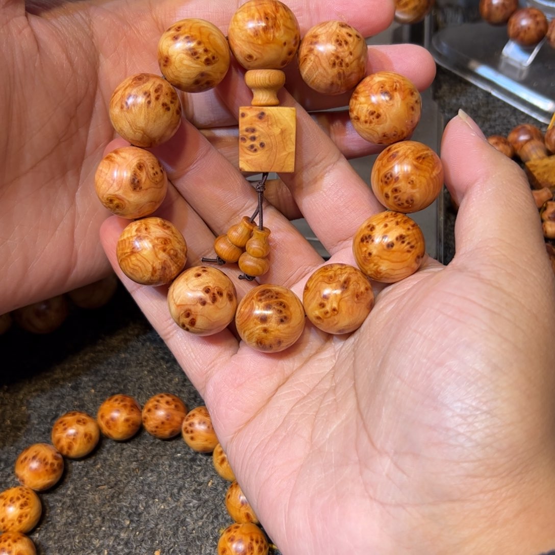 柏木（崖柏）手串/手链浪***-2.0入门级瘤疤手串