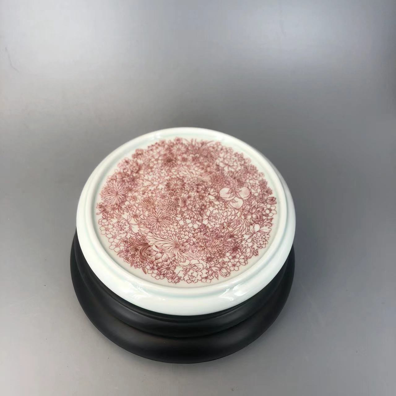 【非遗茶空间】万花盖置   良朋  中式茶具 