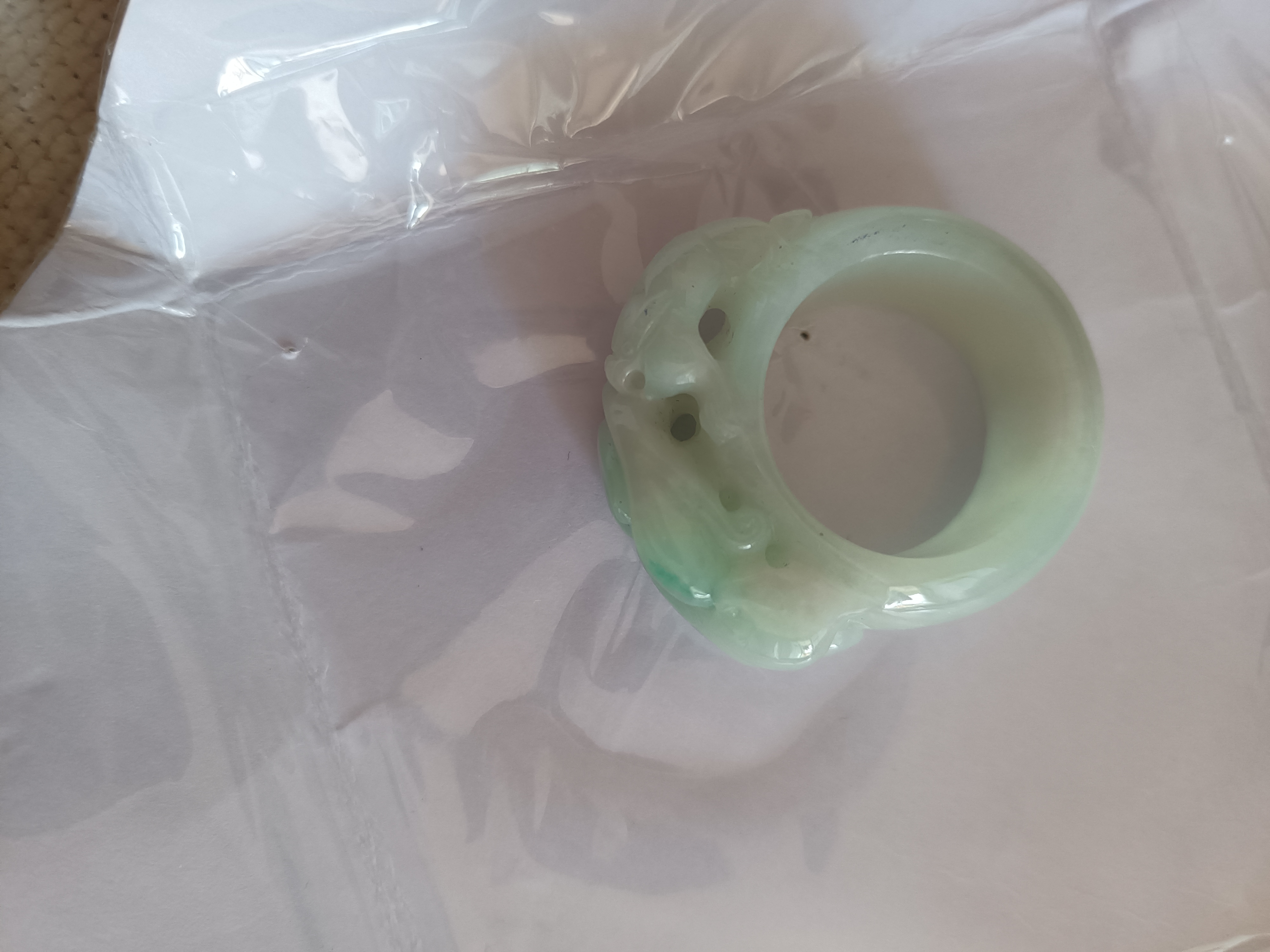 49天然缅甸翡翠戒指