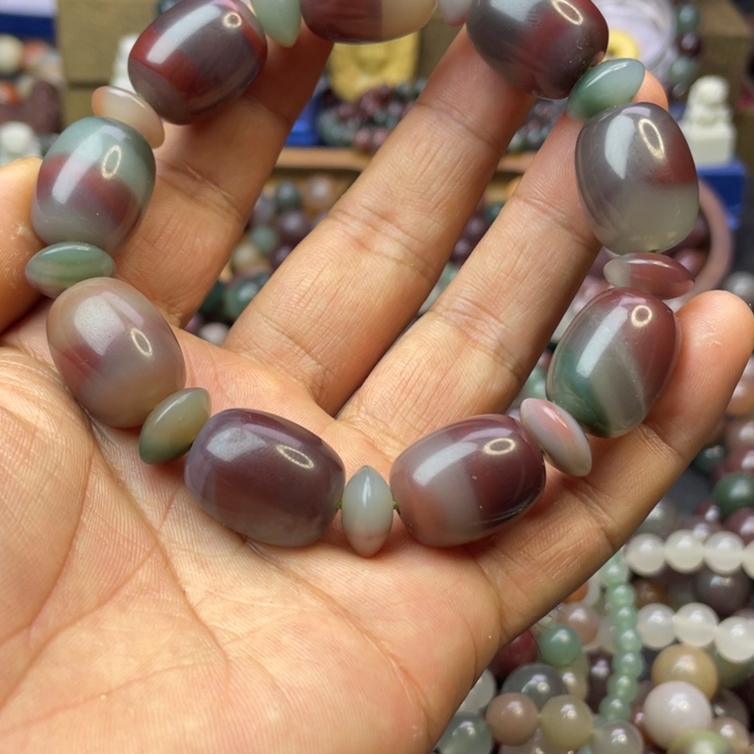 石英石铁合金秘*枣珠多色