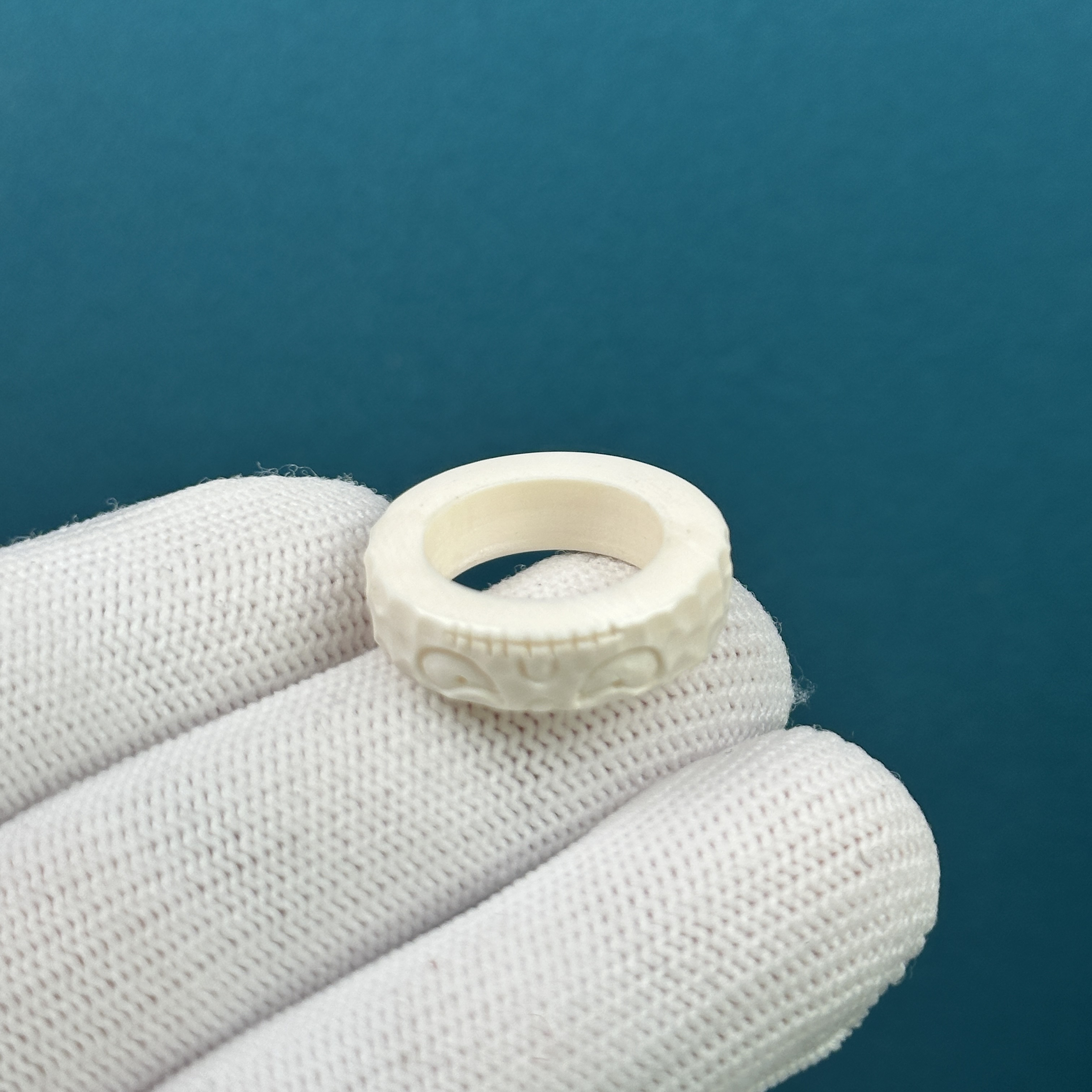 J27-60天然猛犸牙 无相阿呆跑环 14*22*5.5mm一物一图假一罚十