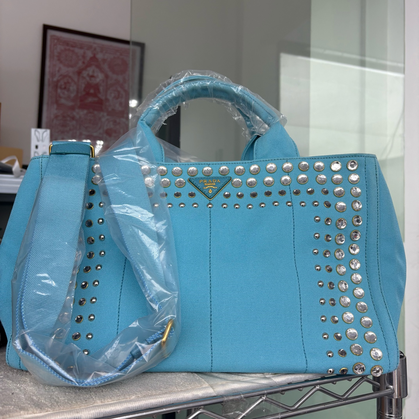 95新 Prada/普拉达  /KIKI/单肩包/18823487