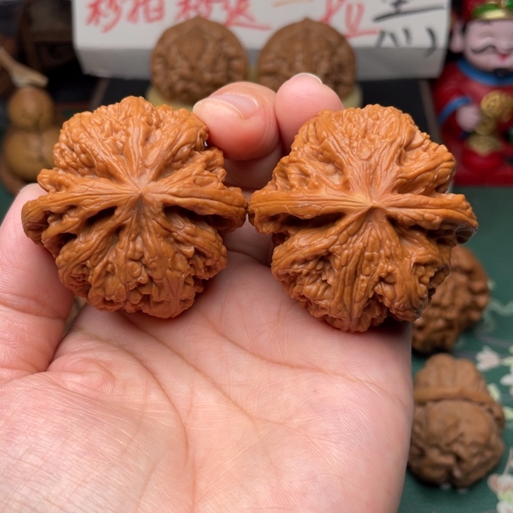 【闪购商品】把件文玩核桃47粗筋
