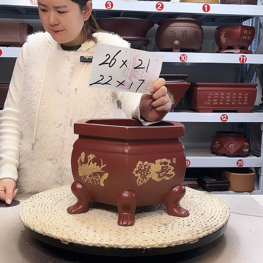 花盆紫砂紫砂花盆