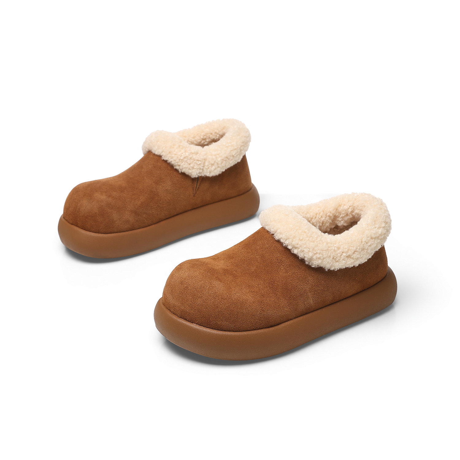 【防水超轻土豆】桑坡全新升级二代皮毛超轻防滑土豆包头雪地靴