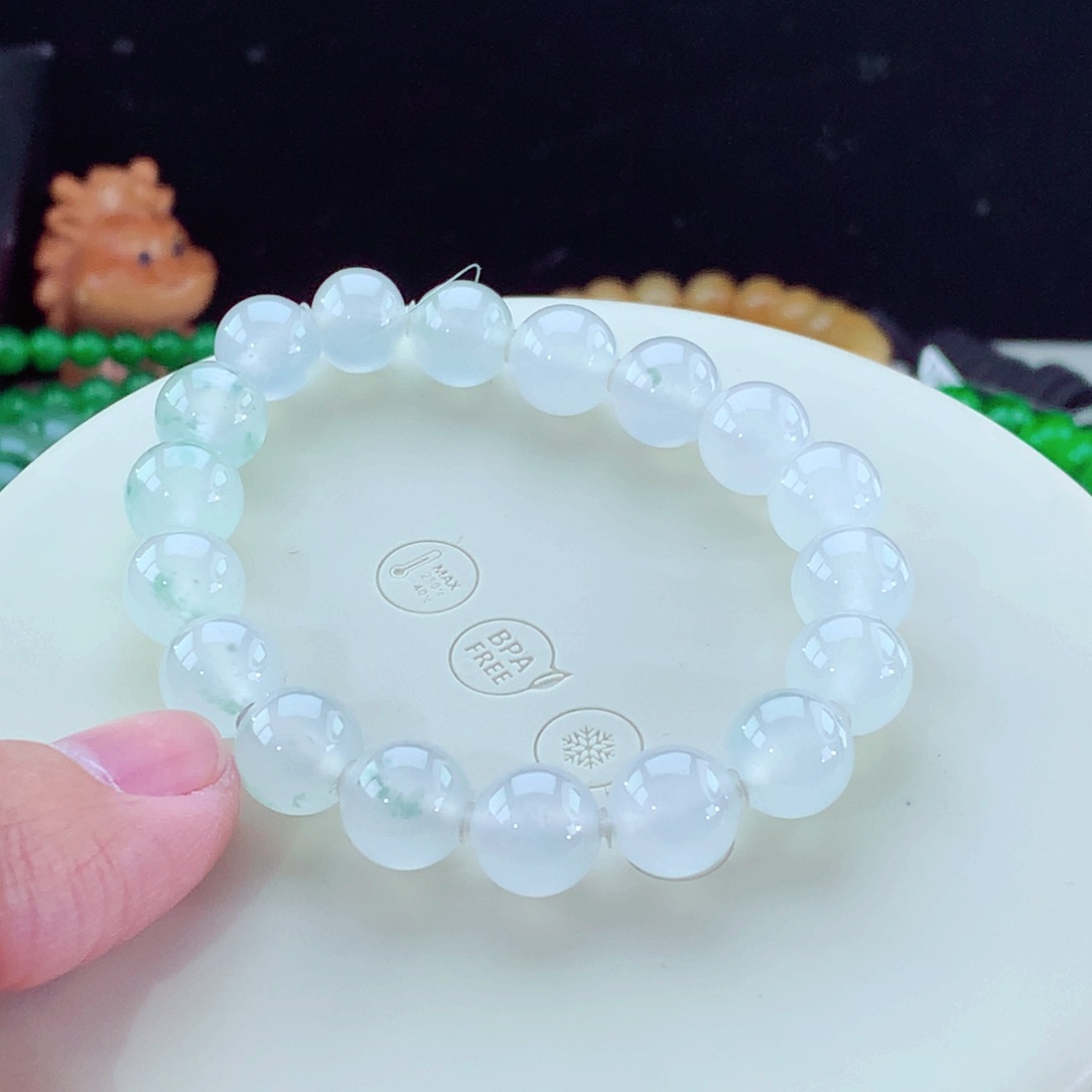 翡翠手链未镶嵌卡10