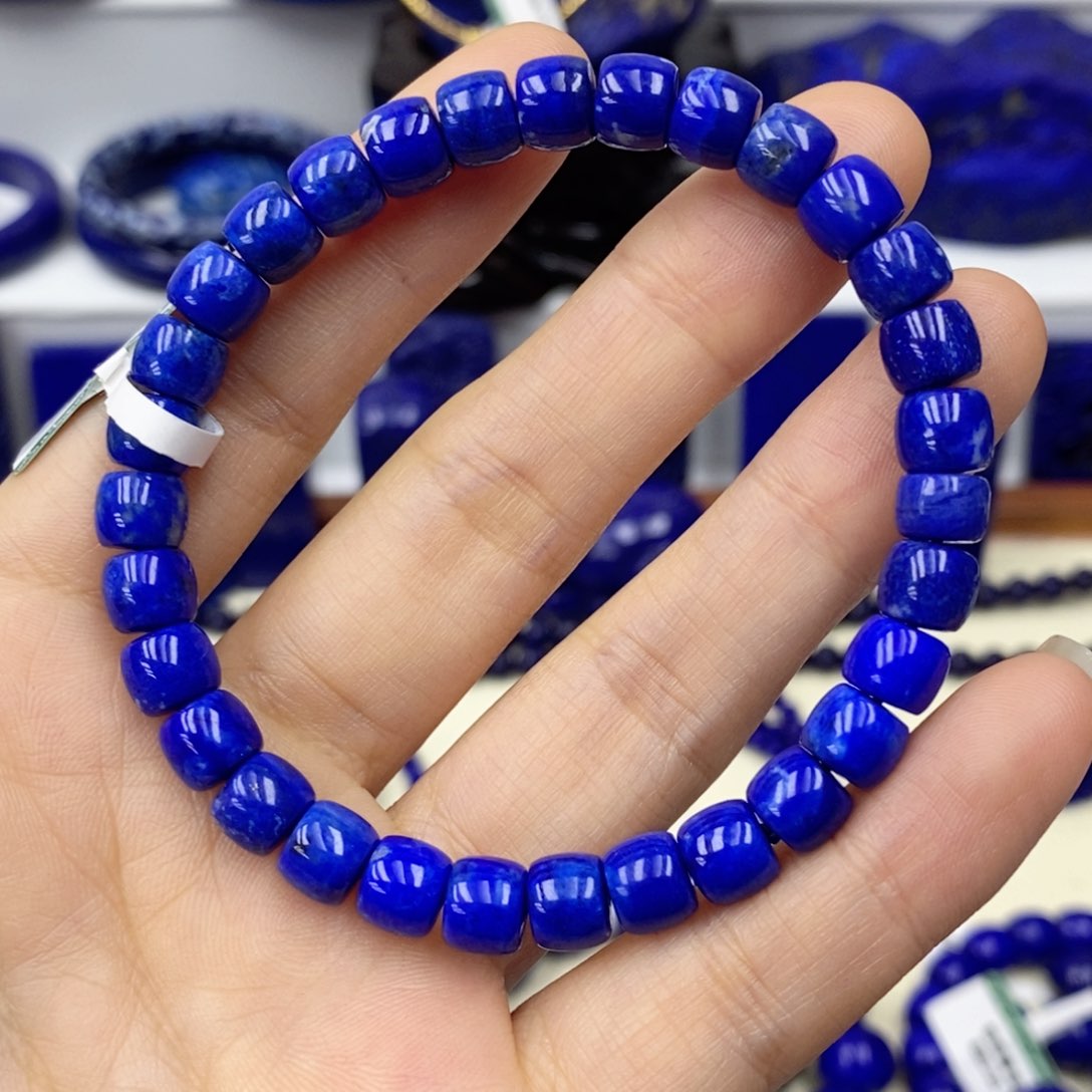 青金石手链未镶嵌