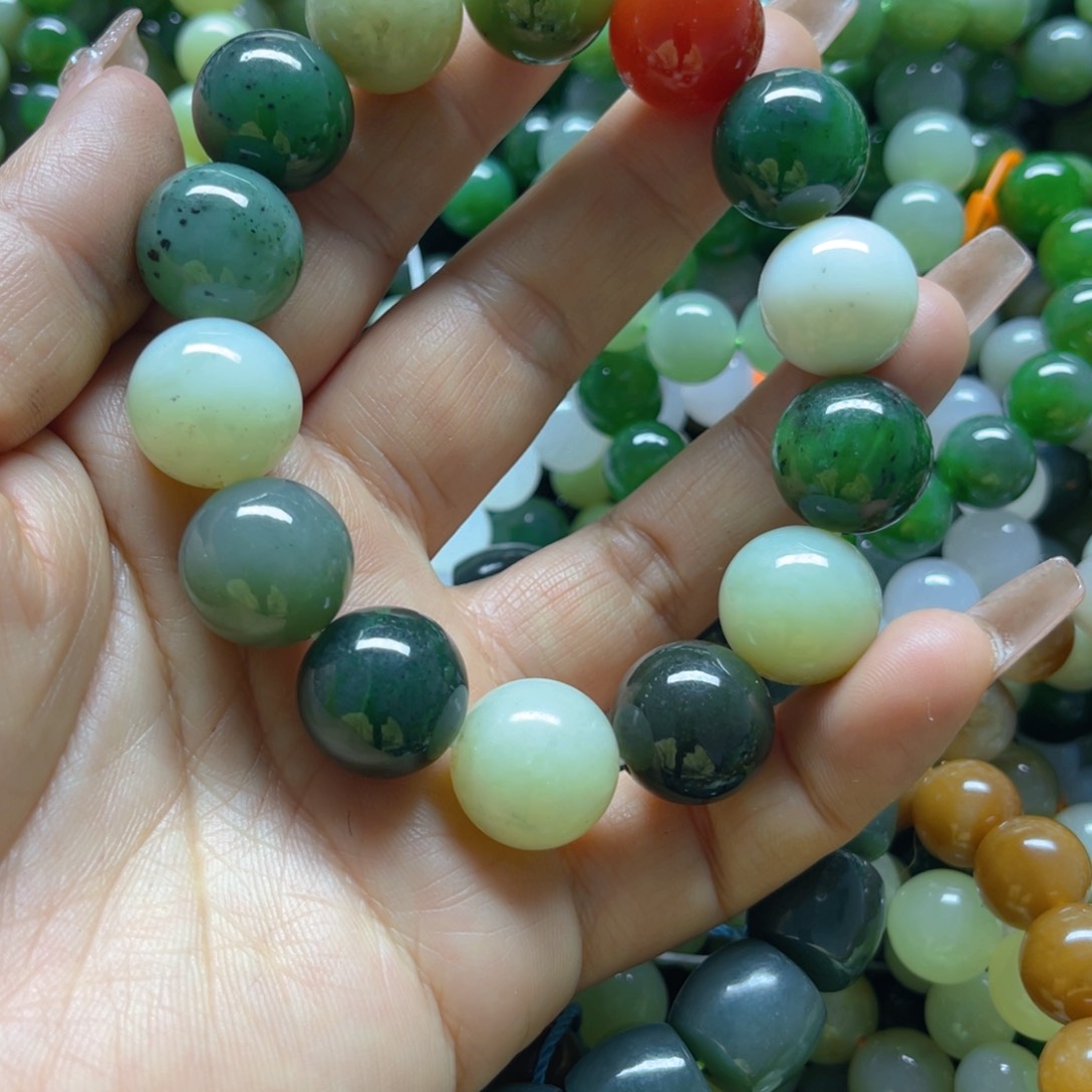 和田玉手链未镶嵌