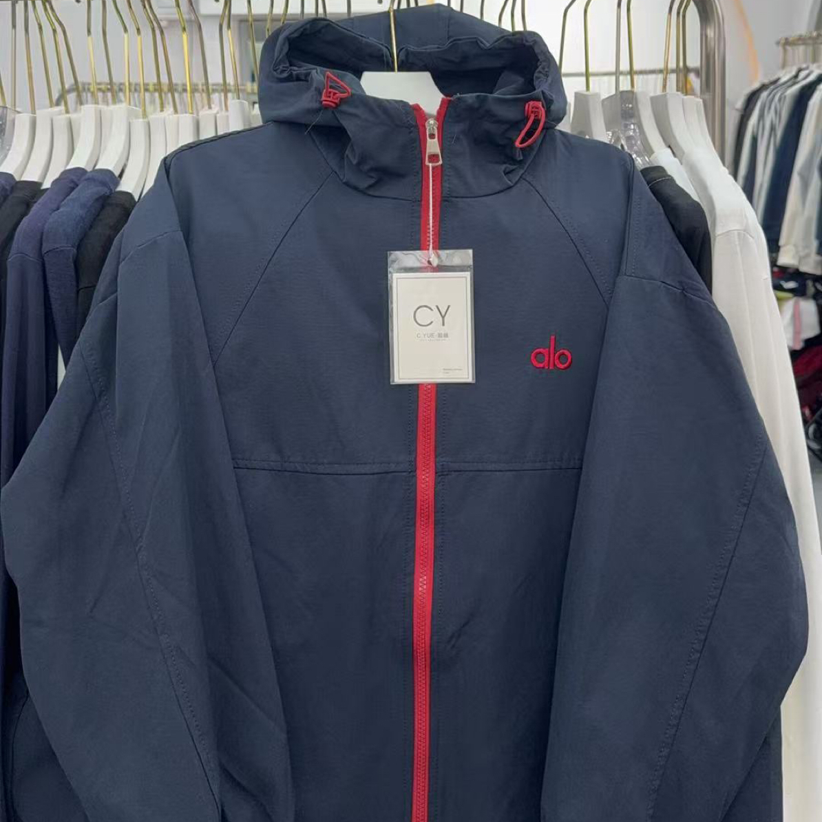 简约收口袖女松紧下摆春季短外套风衣失序混搭风运动风情侣防风