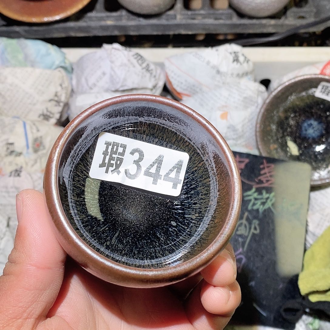 茶盏微瑕建盏主人杯子