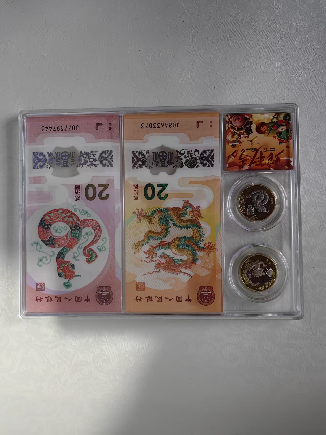 法定货币龙蛇一体（两钞两币）