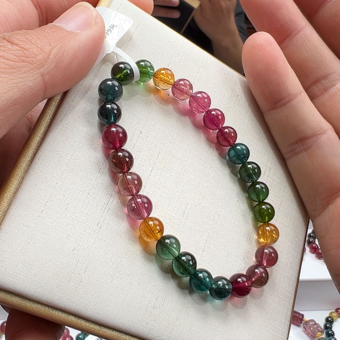 未镶嵌手串碧玺6.8mmmmmmmmm