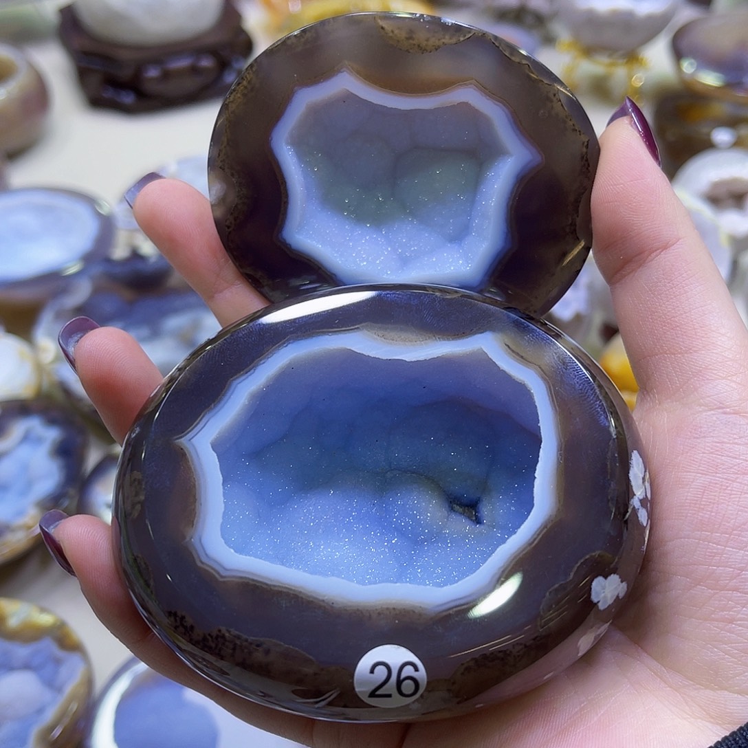 一***富珠宝半成品水晶未镶嵌