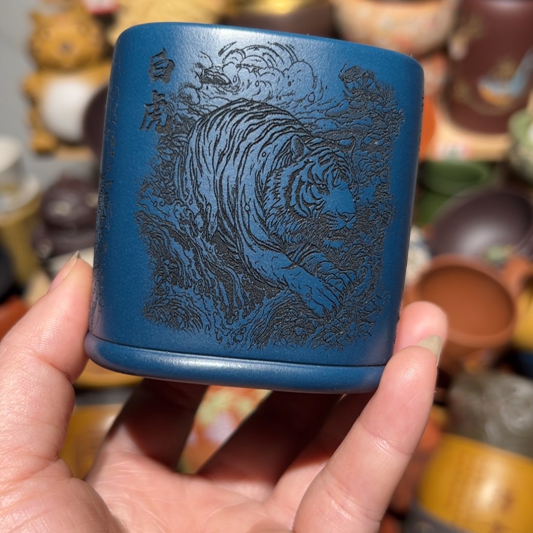 紫砂茶杯宜兴紫砂主人杯