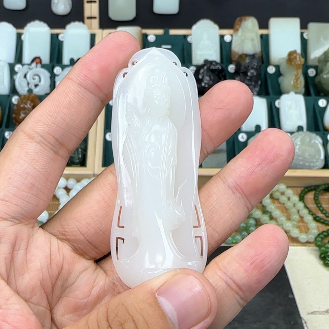 和田玉挂件未镶嵌