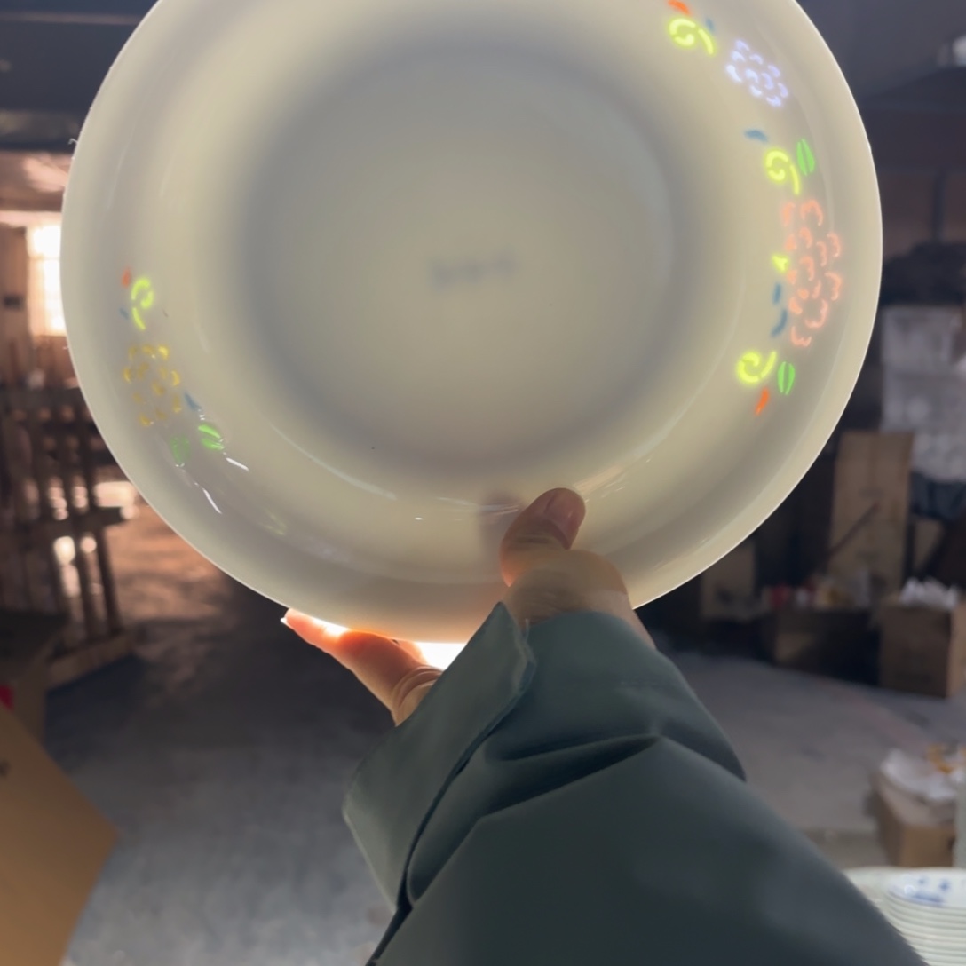 玉瓷景德镇陶瓷两只微瑕