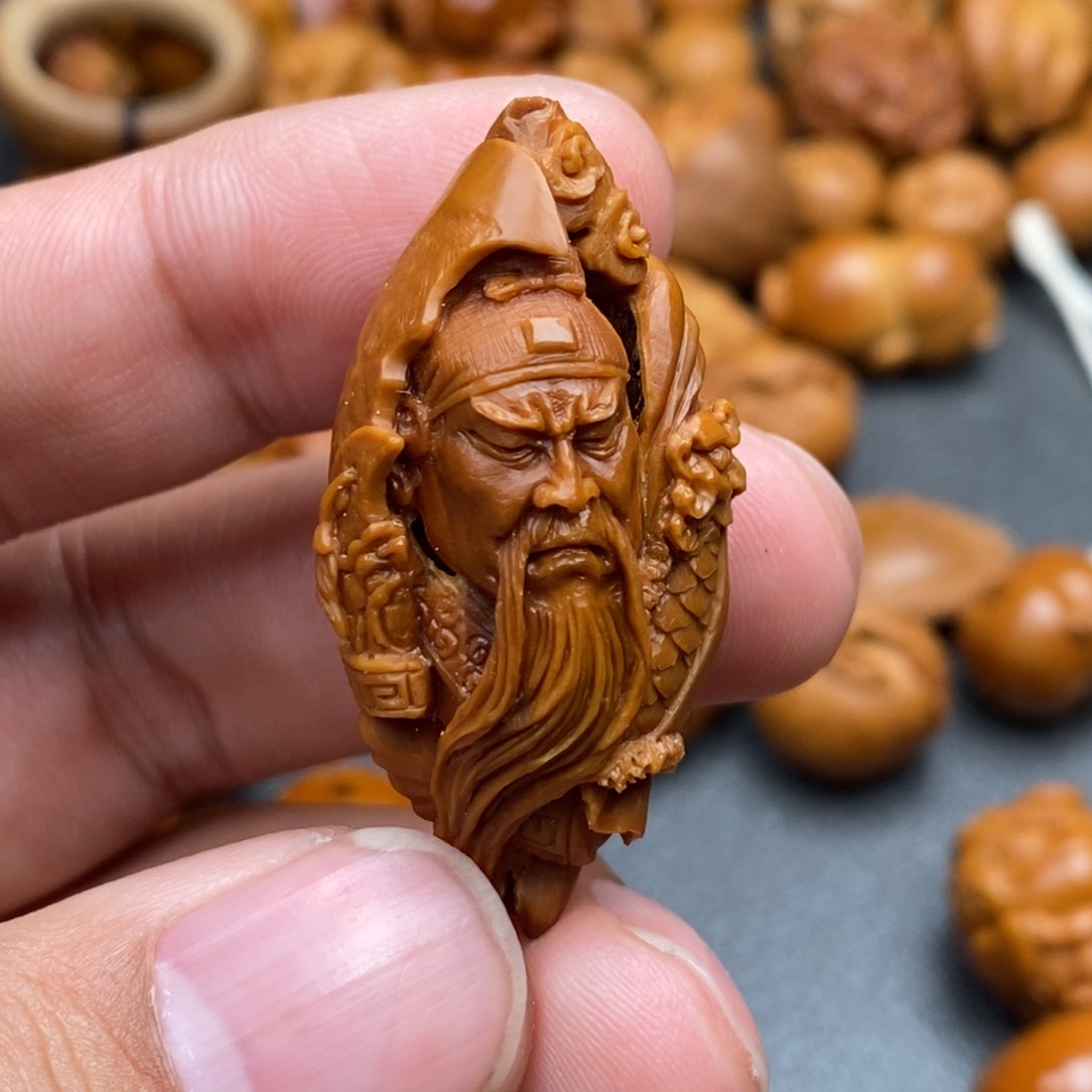 橄榄核手串/手链6️⃣**关公