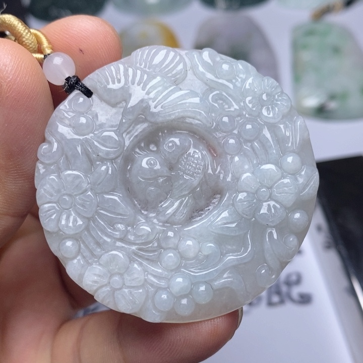 颈饰未镶嵌翡翠翡翠