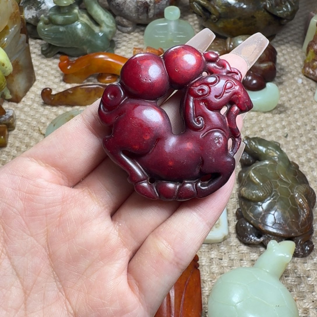 白玉菩提吊坠挂件