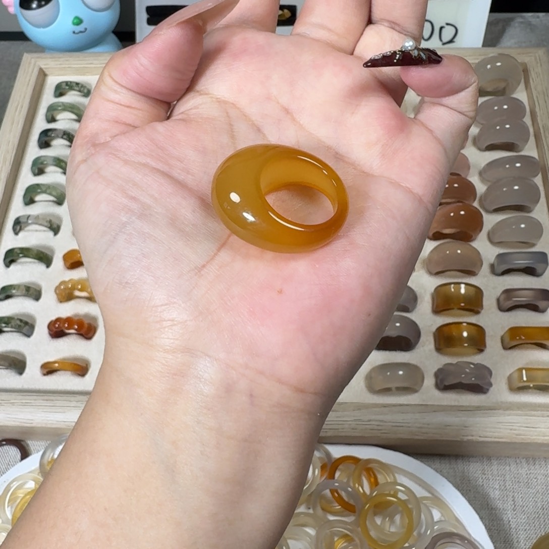 未镶嵌戒指玛瑙/玉髓879港18